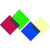 GEL FILTER (gelatina)SHOWGEAR PER PAR 56 SET DA 4 GELATINE (Colori: ROSSO,BLU,GIALLO e VERDE )